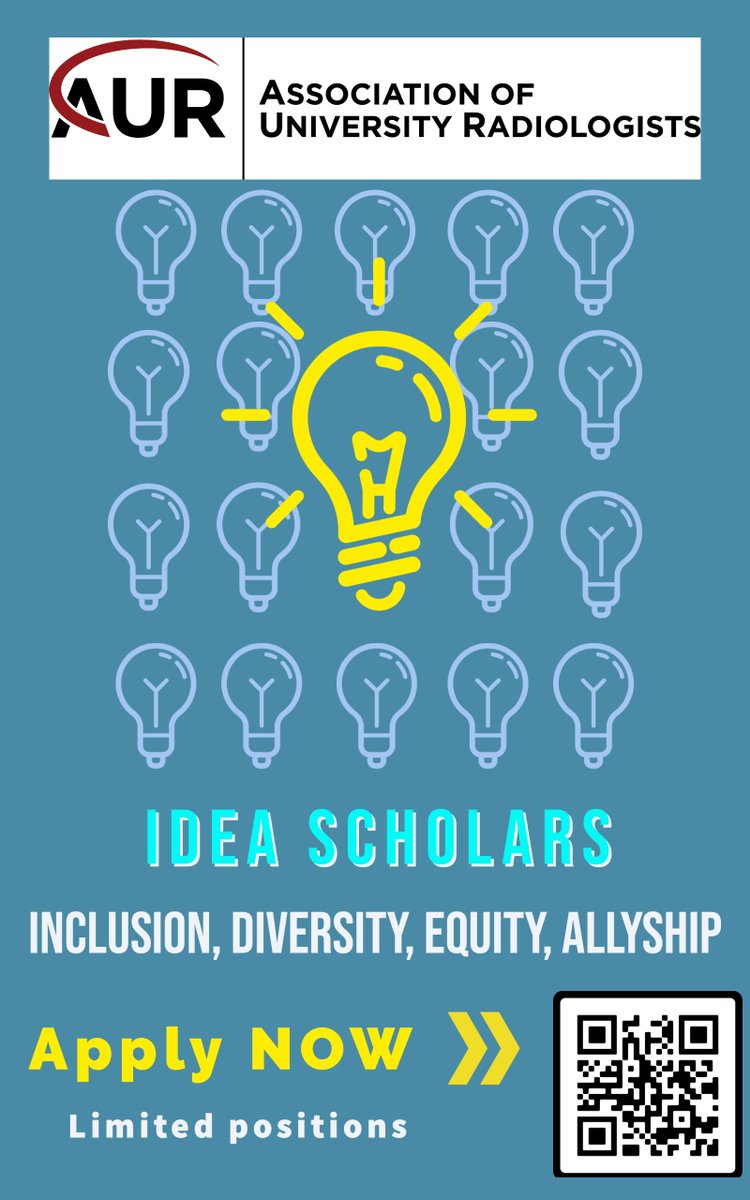 Ann Jay MD (@annjaymd1) on Twitter photo Deadline approaching! Limited spots available! Don't miss your chance to learn skills to be a DEI champion at your institution! For more info: aur.org/resources/IDEA…
@AURtweet <a href="/c_debenedectiMD/">Carolynn DeBenedectis</a> <a href="/nkagetsu/">Nolan Kagetsu (花 月), MD (he/him)</a> <a href="/JeffersNguyenMD/">Jeffers Nguyen, MD</a> @j_leschied <a href="/sentaberggruen/">Senta Berggruen, MD</a> <a href="/ryankleemd/">Ryan K Lee</a> <a href="/jaxjnn/">J Junn</a> Deadline approaching! Limited spots available! Don't miss your chance to learn skills to be a DEI champion at your institution! For more info: aur.org/resources/IDEA…
@AURtweet <a href="/c_debenedectiMD/">Carolynn DeBenedectis</a> <a href="/nkagetsu/">Nolan Kagetsu (花 月), MD (he/him)</a> <a href="/JeffersNguyenMD/">Jeffers Nguyen, MD</a> @j_leschied <a href="/sentaberggruen/">Senta Berggruen, MD</a> <a href="/ryankleemd/">Ryan K Lee</a> <a href="/jaxjnn/">J Junn</a>