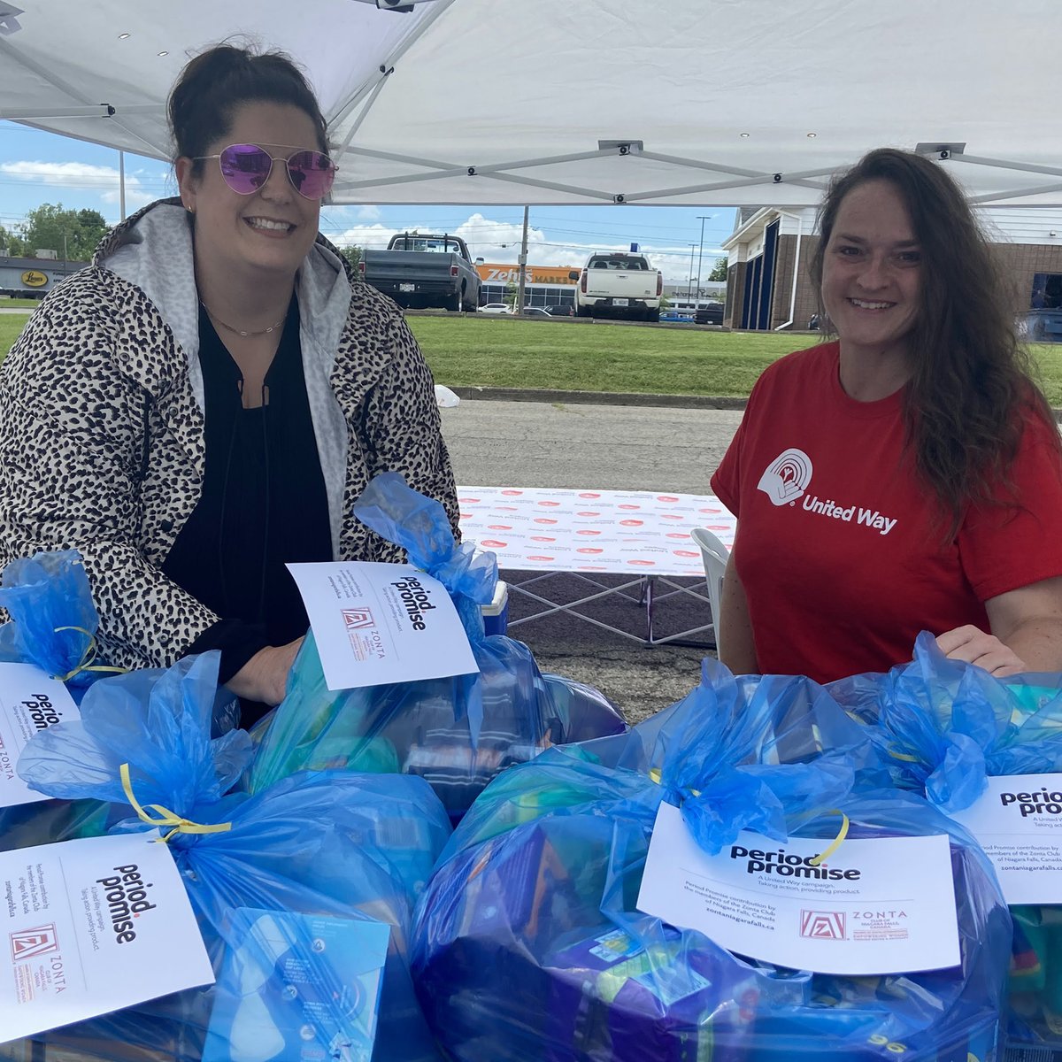 ZontaNiagaraON's tweet photo. It's drop off day for Period Promise! Thanks to generous contributions from our club members, we were able to donate over $500 worth of menstrual products to @UWNiagara Period Promise!
#periodpromise
#endperiodpoverty
#menstrualhygieneday
#zontad4 https://t.co/KF8IyxQchT
