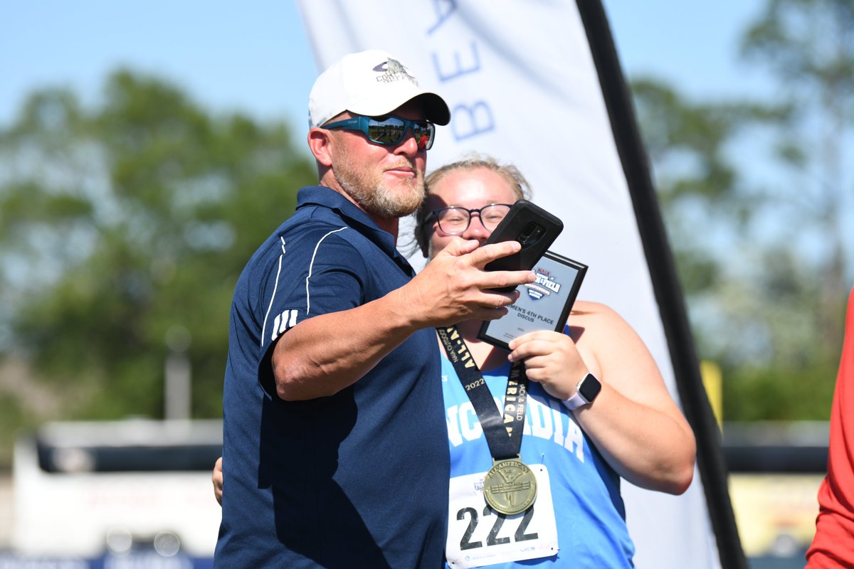 cunebulldogs's tweet photo. NAIA T&amp;F🏆 | Officially an All-American for the first time! Congrats to Erin Painter on placing fourth in the discus with a throw of 145' 7." https://t.co/am3ncVRJUg