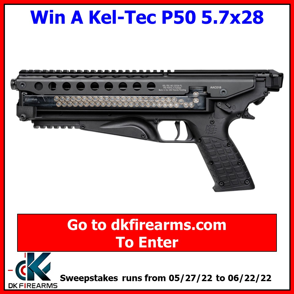 DkFirearms's tweet image. New Gun Giveaway At DK Firearms! 

WIN A Kel-Tec P50 5.7x28

dkfirearms.com/gun-giveaway/

#gungiveaway
