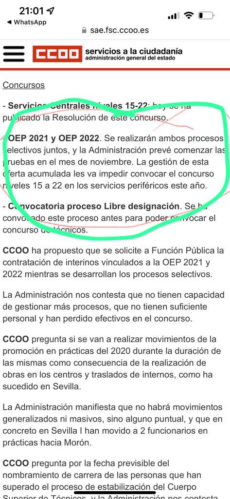 Qué carajo tendrá que ver el proceso selectivo con el concurso de traslados. Nos mean a diario y nos dicen que llueve, con la connivencia de sindicatos que ya no representan a nadie. VÍA VILLABONA YA. #sosprisiones <a href="/MoronTampm/">TAMPM Morón</a> @LasTampm <a href="/Tampm_Mallorca/">TAMPM Mallorca</a> <a href="/tampm_A_Lama/">Tampm_A_Lama</a>