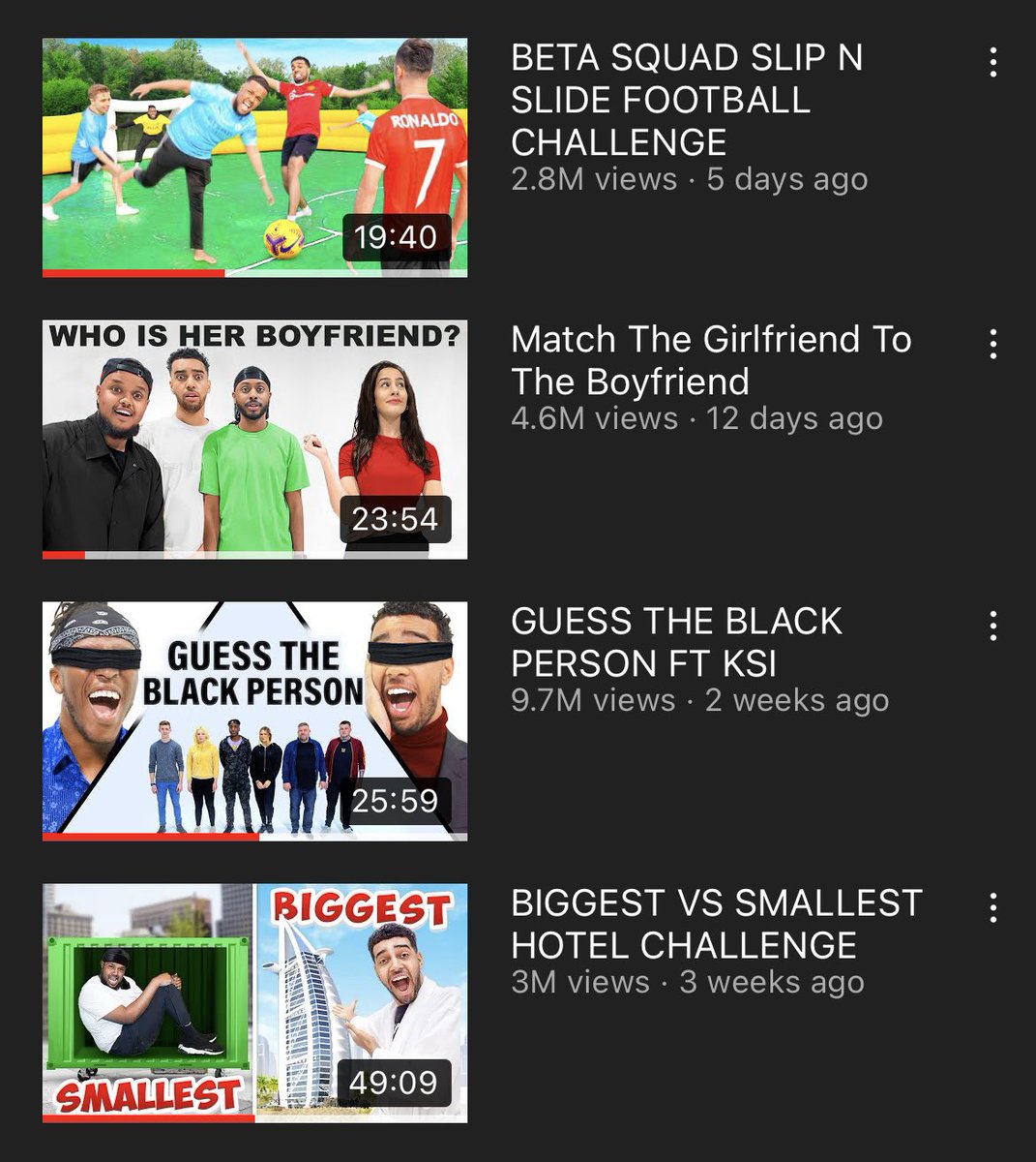 ohnosharky's tweet photo. 16 videos across all the channels in the last 3 weeks, buzzing with that. I’m in love with YouTube again 😍 https://t.co/3bw1LI0Slv