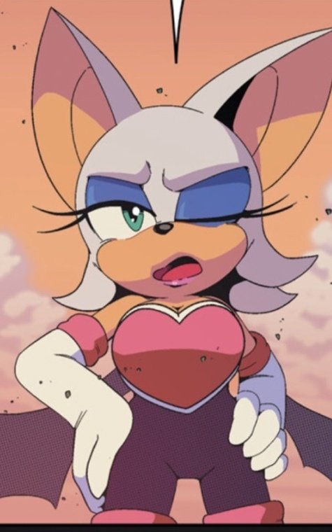 Rouge_The_Rebel's tweet photo. " Don't get cocky blue devil ~ https://t.co/HOVnkZGGnb