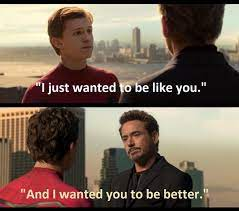 Flerken3000's tweet photo. #peterparker #tonystark #ijustwantedtobelikeyou https://t.co/jFzyt1EyDr