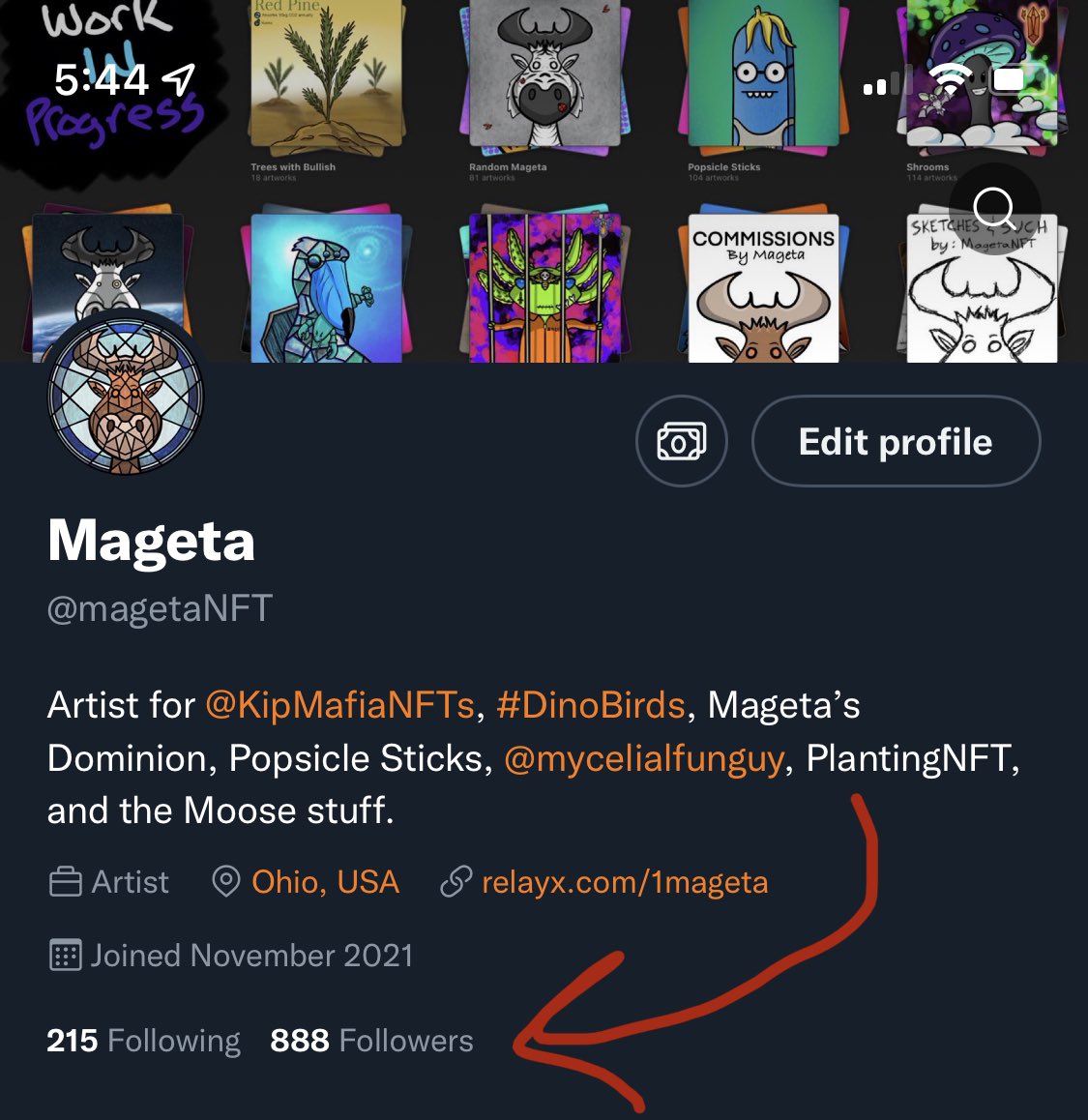 mageta_Eph519's tweet photo. 888 followers. 

Nice. https://t.co/VHZEvkLMkq