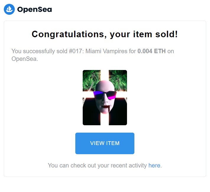 SOLD SOLD SOLD🥳🥳🥳🥳🥳🥳
Miami Vampires has a new owner thank you <a href="/DarkSun_888/">DarkSun</a> for this, I sent you a free copy of my music video Doomsday Clock, please check your hidden folder!!!