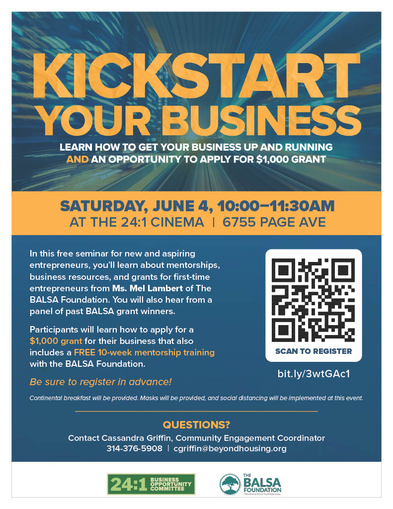 BALSAfoundation's tweet photo. Thinking about applying for the next round of grants? Come to our info session with Beyond Housing on June 4th!  Register: https://t.co/FQUTsQ8l18 https://t.co/seMMO8cMZc