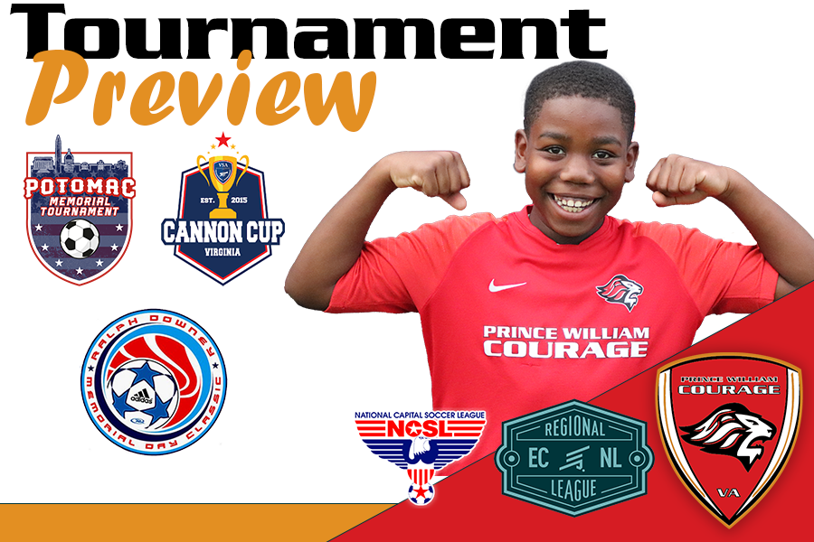CouragePW's tweet photo. 🔜 Tournament Time ⚽️ for the #CourageSelect & #CourageClassic teams this Memorial Day Weekend 🇺🇸 Good luck to all the teams❗️▶️Cannon Cup | Ralph Downey Memorial Day Classic | Potomac Memorial Day
#TournamentSzn #FearThePride https://t.co/7c6VfqlcYZ