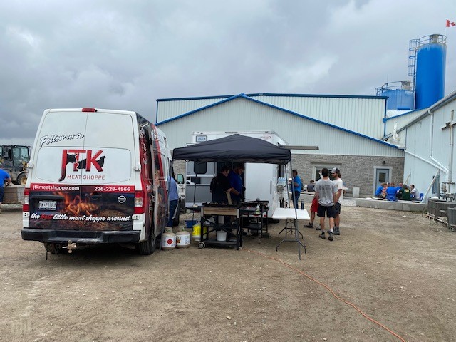 EDSconcrete's tweet photo. Contractor &amp; Landscaper Appreciation lunch today. Thank you for your business! Another great meal by JTK Meat Shoppe. https://t.co/eqq2YmLyuZ