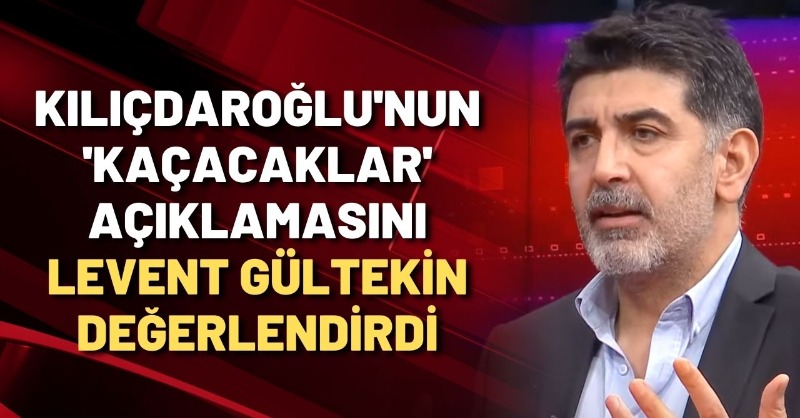 halktvcomtr's tweet photo. Kılıçdaroğlu'nun 'kaçacaklar' açıklamasını Levent Gültekin (@acikcenk) değerlendirdi

"Kılıçdaroğlu'na giden belgelerin önemli bir kısmı manipüle etmek için Erdoğan tarafından gönderildiğini düşünüyorum..."

Levent Gültekin ve Murat Sabuncu ile #2Yorum