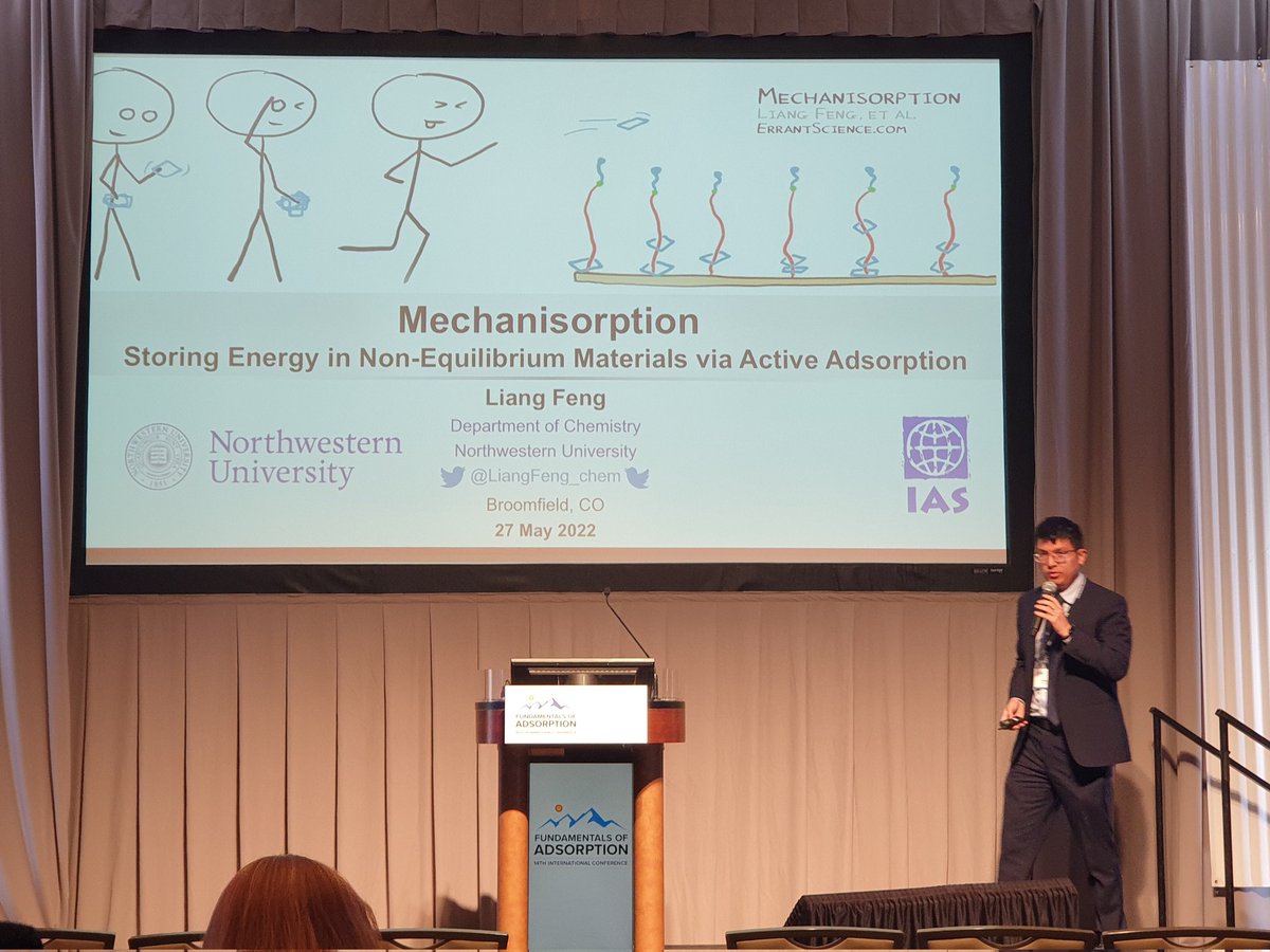 FOA14 (@foa_14th) on Twitter photo The last talk of the conference, <a href="/LiangFeng_chem/">Liang Feng</a> from <a href="/NorthwesternU/">Northwestern</a> who received the IAS Young Researcher award. They will be talking about their mechanisorption process. The last talk of the conference, <a href="/LiangFeng_chem/">Liang Feng</a> from <a href="/NorthwesternU/">Northwestern</a> who received the IAS Young Researcher award. They will be talking about their mechanisorption process.