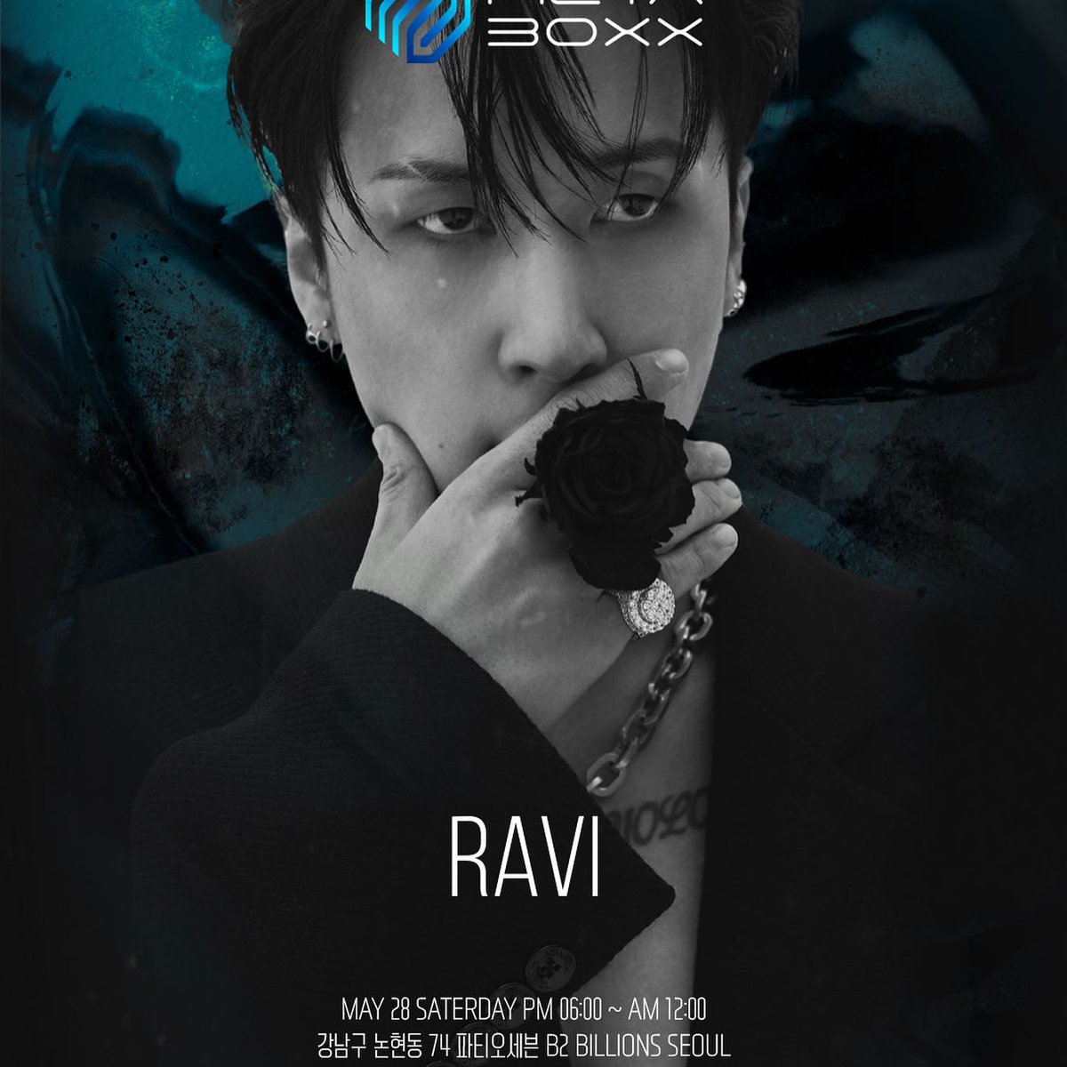 VIXXSupport_SP's tweet photo. RAVI
Póster del "METABOXX Launching Party" en donde RAVI aparece anunciado entre los artistas
para presentarse este 28 de Mayo (kst).
#RAVI #라비 #KimWonsik
#GROOVL1N #THEL1VE
#metaboxx #launchingparty
cr. www__jenny
metaboxx_official https://t.co/CQww031MOV