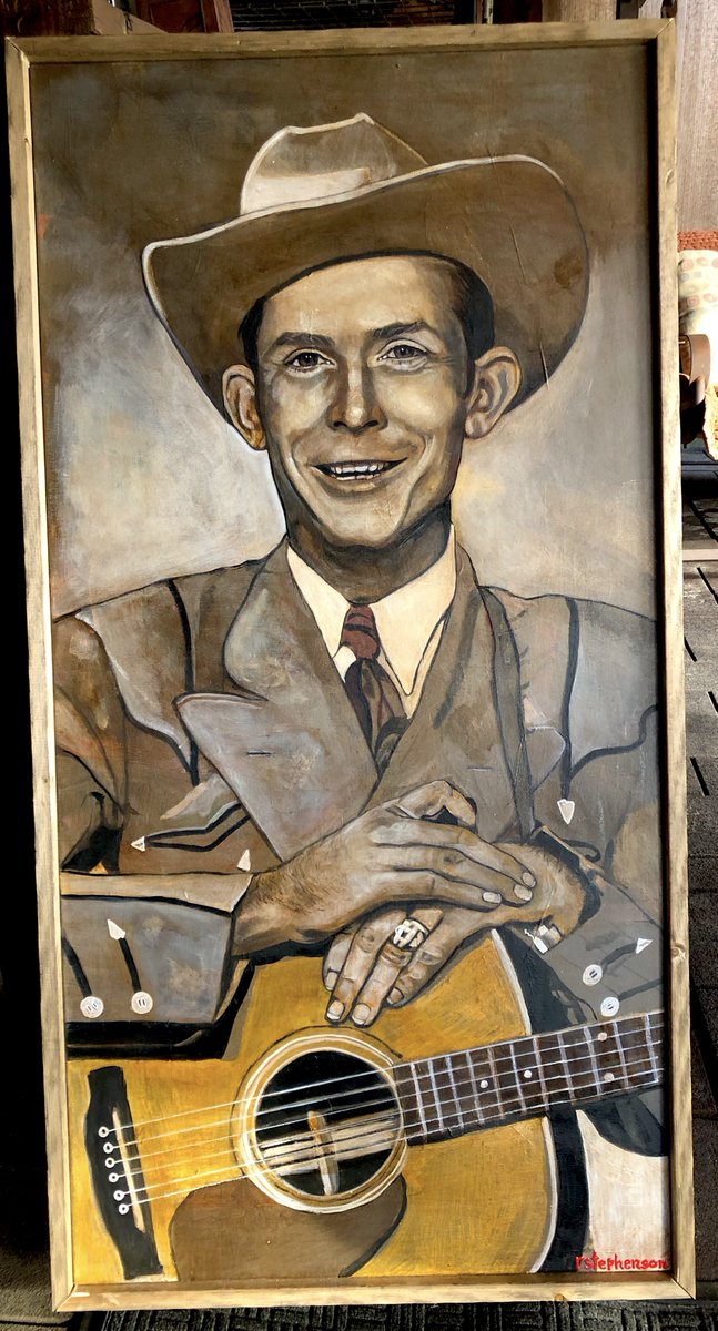 New #HankWilliams painting for sale - Message me if interested!