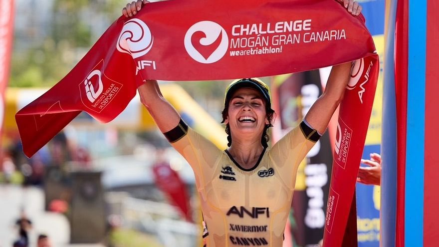 CONGRATS @saraperezsala! #Anfi ambassador has recently won the world championship triathlon @challengefamily  race in #Samorin, with an amazing timing of just over 4 hours. WOW!!! #AnfidelMar #AnfiTauro ENHORABUENA :-) #iloveanfi #Grancanaria #WeAreTriathlon #HolidaysInTheSun