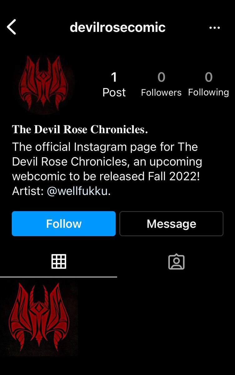 DevilRoseComic's tweet photo. We’ve set up an Instagram! Make sure to follow to stay in touch with the project. This Fall, it’s Devil Rose! 🌹🌹
— Devil Rose Team https://t.co/AKhWq2wscm