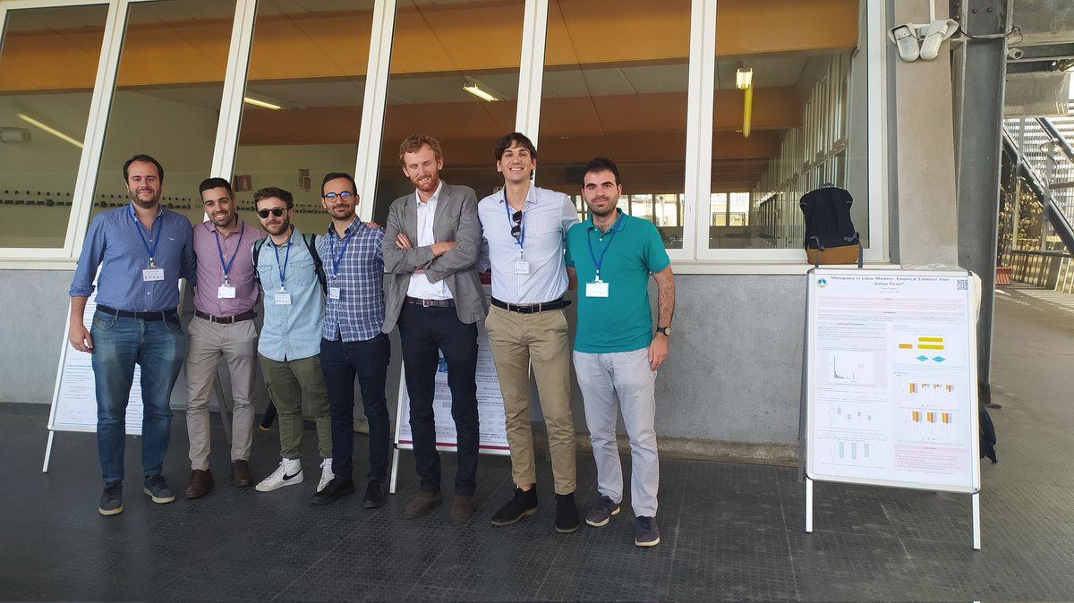 Francesco Filippucci (@f_filippucci) on Twitter photo Thanks to the Italian Association of Labor Economists for awarding best poster to my paper "What the NEETs Need, the Effect of Combining Activation Policies and Cash Transfers"! Check also great works by <a href="/MarcoGPalladin1/">Marco G. Palladino</a> <a href="/f_passerini94/">Filippo Passerini</a> <a href="/MacciGabriele/">Gabriele Macci</a> <a href="/PeppeGrass/">Giuseppe Grasso</a> <a href="/filomena_mattia/">Mattia Filomena</a> Thanks to the Italian Association of Labor Economists for awarding best poster to my paper "What the NEETs Need, the Effect of Combining Activation Policies and Cash Transfers"! Check also great works by <a href="/MarcoGPalladin1/">Marco G. Palladino</a> <a href="/f_passerini94/">Filippo Passerini</a> <a href="/MacciGabriele/">Gabriele Macci</a> <a href="/PeppeGrass/">Giuseppe Grasso</a> <a href="/filomena_mattia/">Mattia Filomena</a>