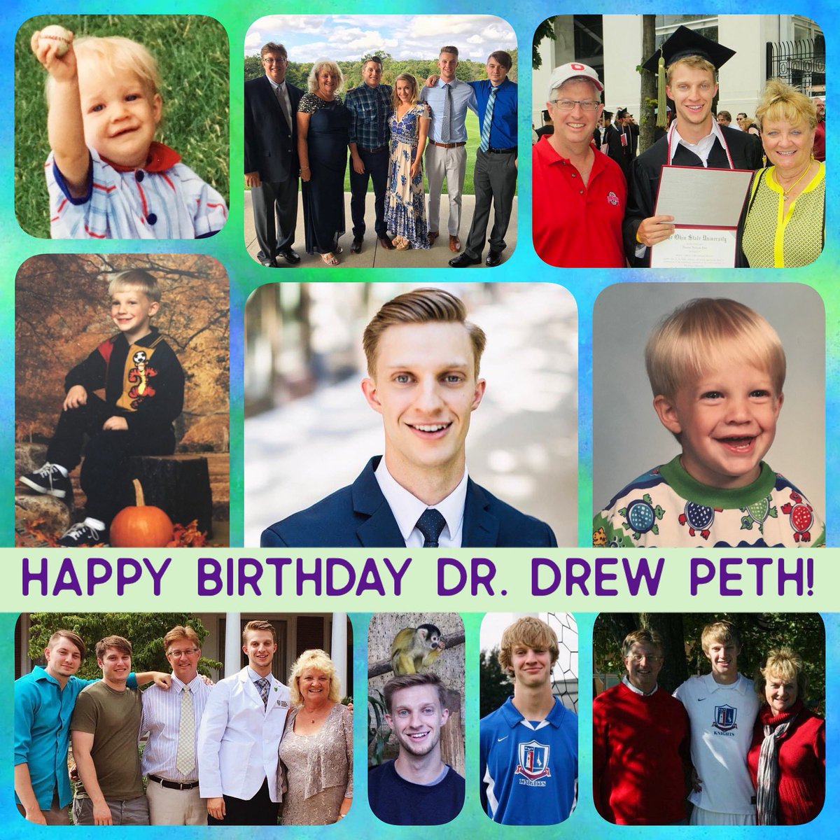 TCHIMRes's tweet photo. <💙Another Birthday Alert🧡>

🥳Happy birthday to our PGY-2, soon-to-be PGY-3💎Dr. Drew Peth💎! 

@ChristHospital https://t.co/uLuvqYOqrh