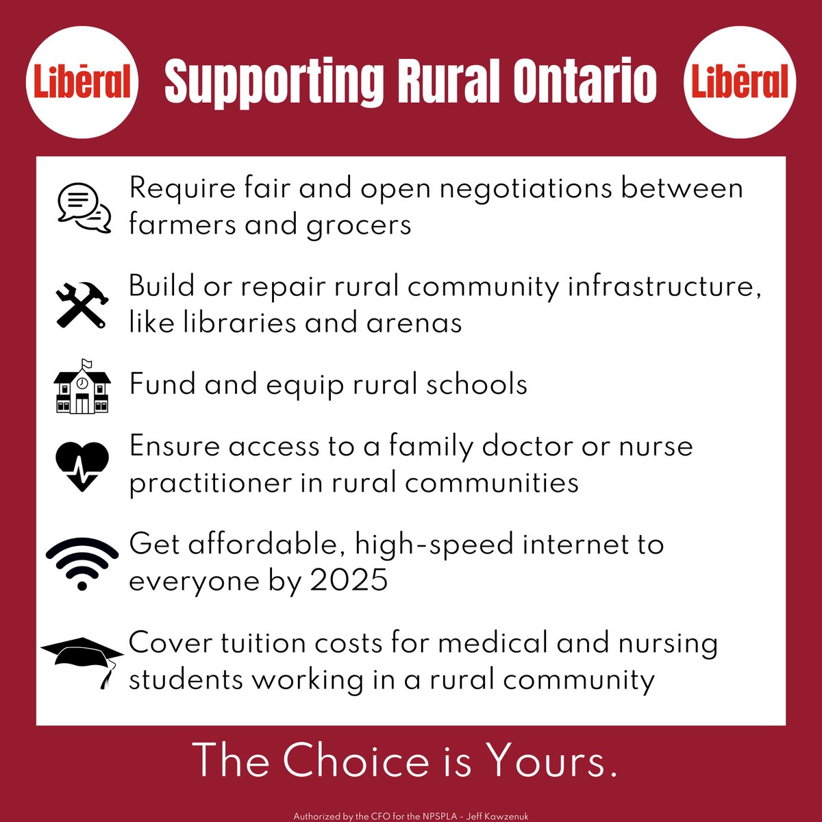I had the pleasure of sitting on the @OntLiberal rural policy squad. I am proud to live in rural Ontario, and I believe we deserve a government that supports our communities' needs, protects our farmlands, and fosters growth. Ontario Liberals will do just that.