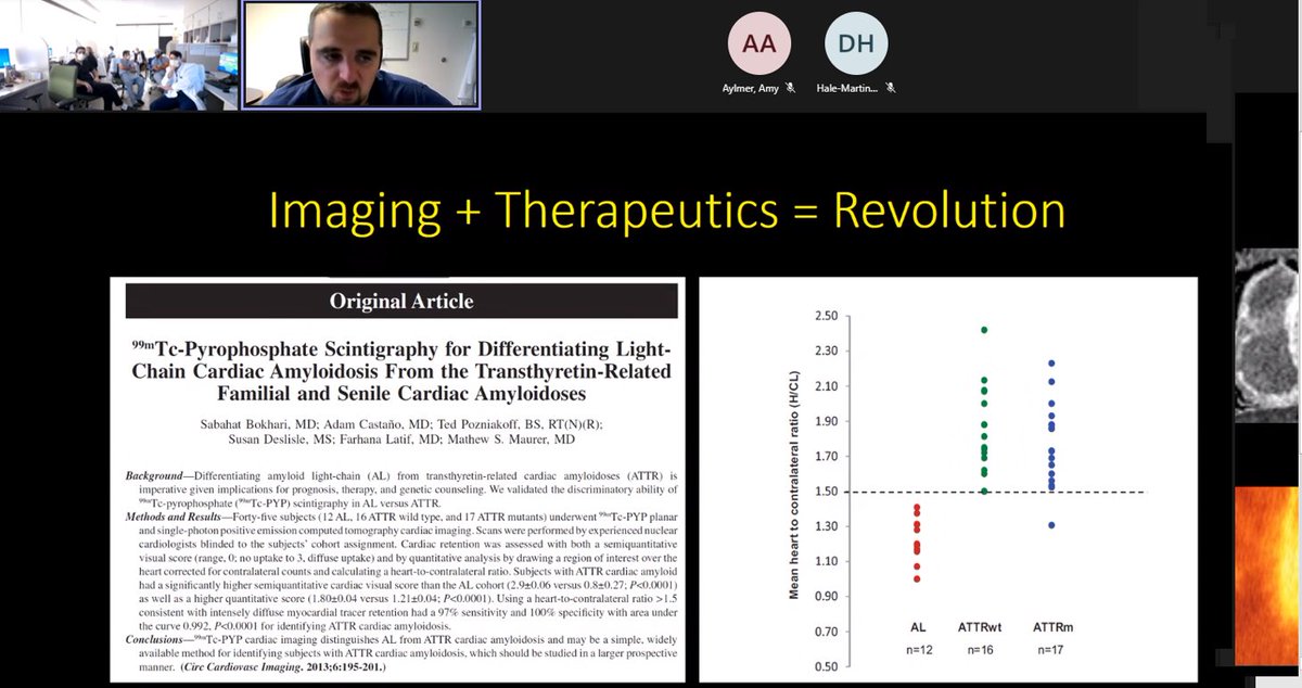 Huge thanks to <a href="/MasriAhmadMD/">Ahmad Masri</a> for his lectures on cardiac amyloid and HOCM
