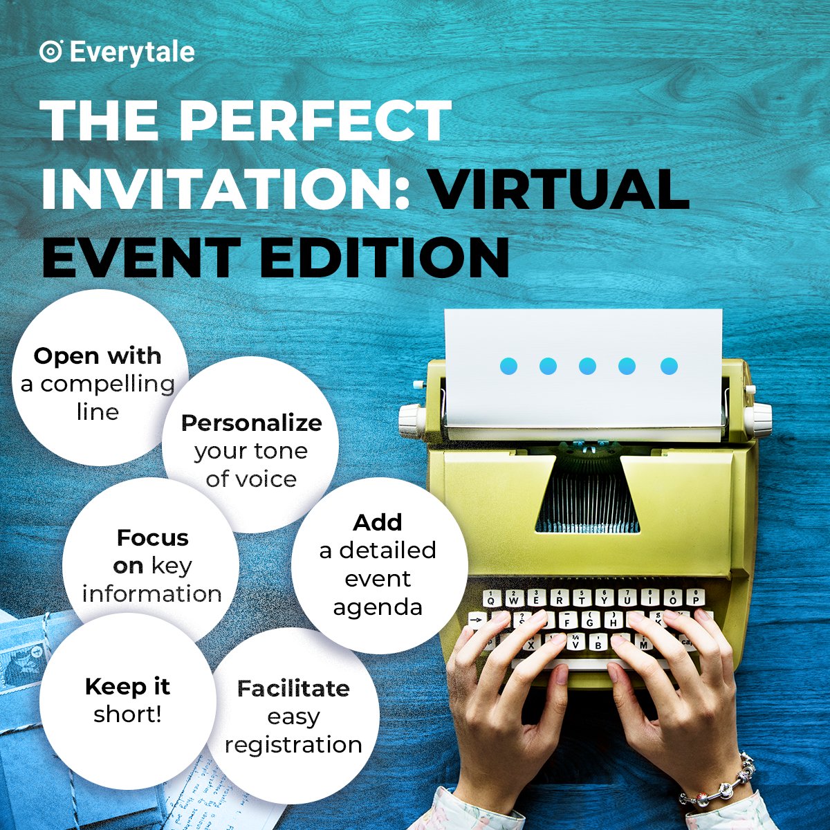 Event invitations sets the tone of your event.A well-designed invitation can draw attention, and can frequently determine presence of attendees. Here are a few tricks by @everytaleevents that you can use in your next event invitation!
#corporateevents #eventprofs #everytale