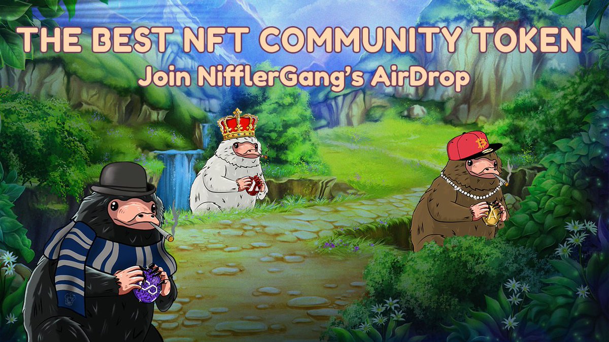 🚀 Airdrop: Niffler
💰 Value: 5,000 $NIFF
👥 Referral: 10,000 $NIFF
📋 Contract: BscScan
📅 End Date: 10th June, 2022
🏦 Distribution Date: 24th June, 2022

Talk with the Telegram Bot
t.me/NifflerAirdrop…

#Airdrop #Crypto #Airdrops #giveaway