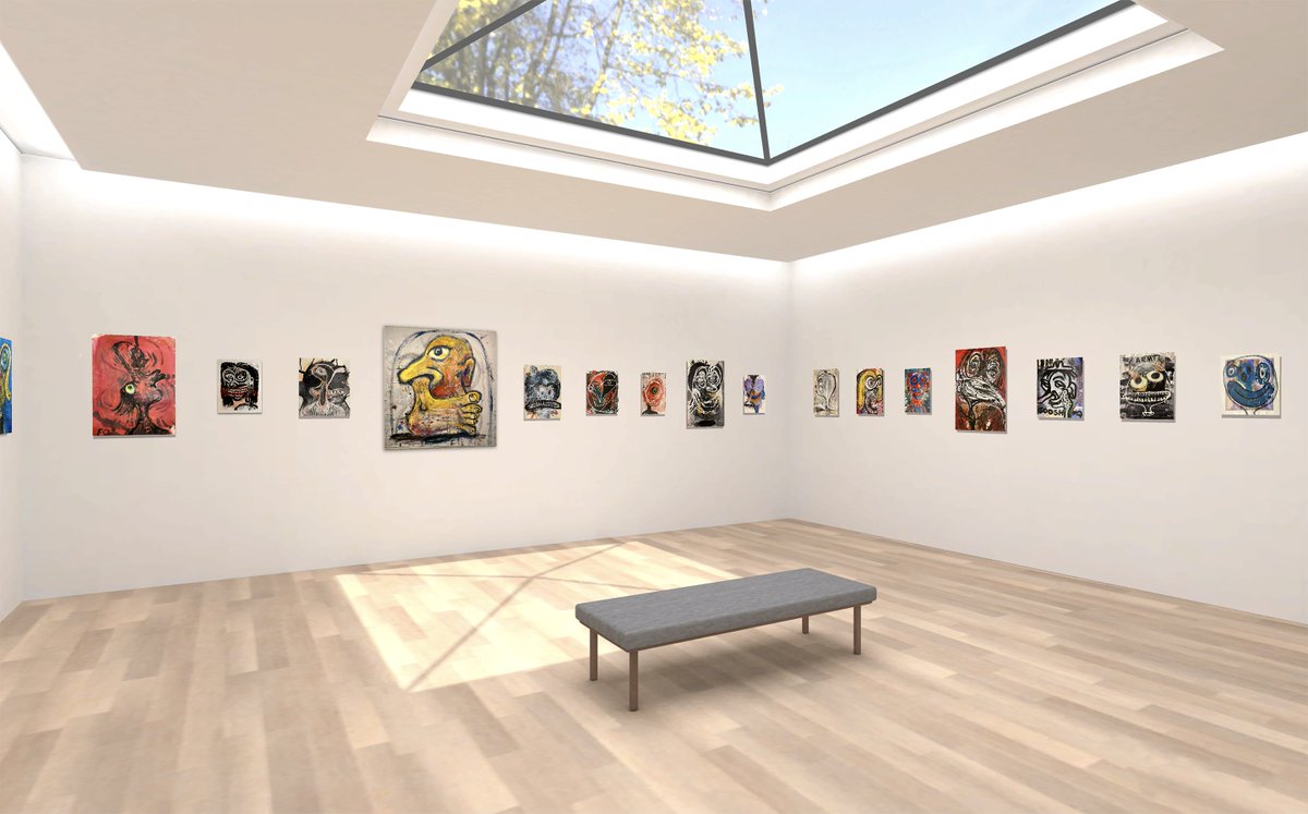 “Kevin Wendall (FA-Q) Virtual ShowRoom” brings some of Kevin Wendall’s artwork from past Van Der Plas Gallery exhibitions out of the vaults and into the virtual world. View the work on <a href="/Artlandapp/">Artland.com</a> or linked on our website (link in bio).

#contemporaryart #virtualart #outsiderart