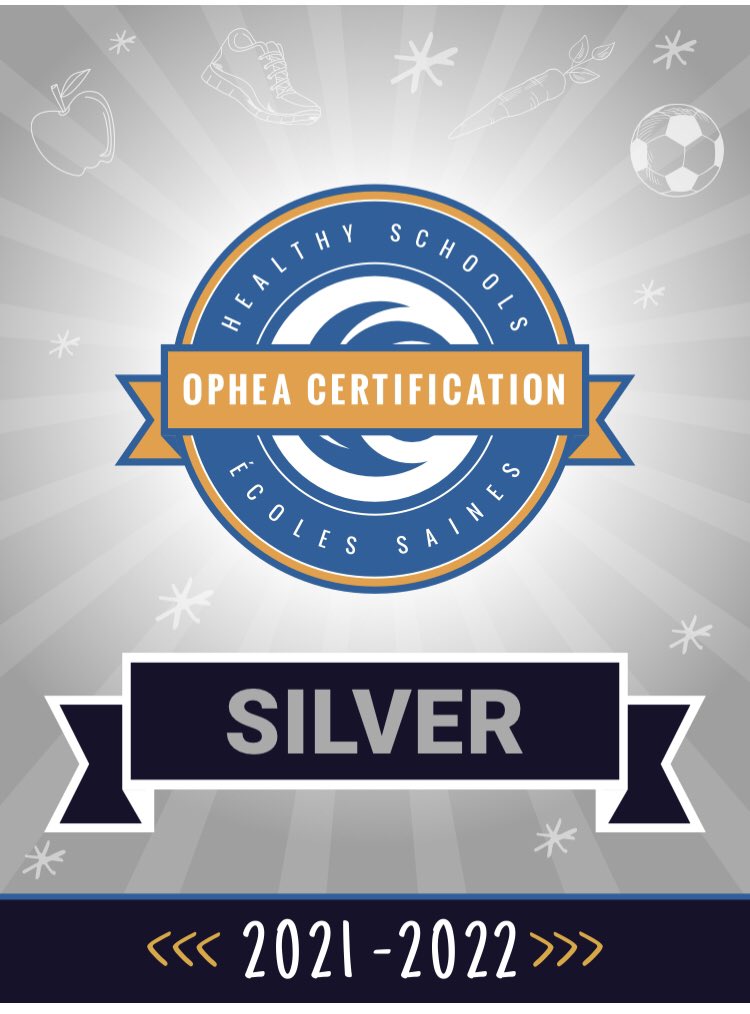 A huge shout out to the students and staff who helped Team Worsley achieve silver status for OPHEA Healthy Schools Certification! 👍😀
#HSCert
