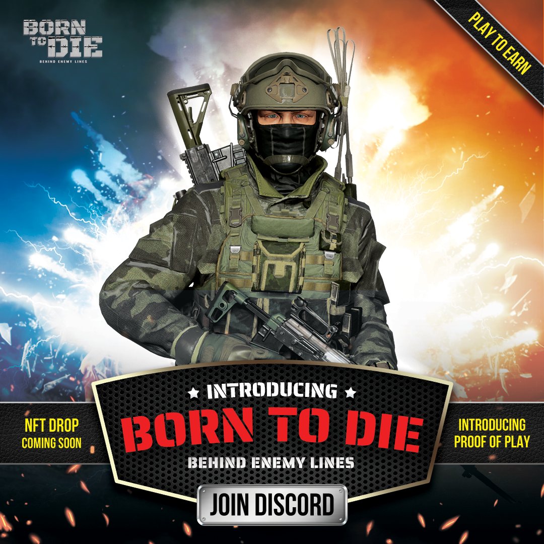 BornToDieGame's tweet photo. Greetings Fam
 
BornToDieGame is a AAA-Class P2E 3D Shooter Game. #BTDG has been in development for the past 2+ years.
 
Here are some of the key features of #BTDG in a 🧵 https://t.co/nt0tsBRKZk