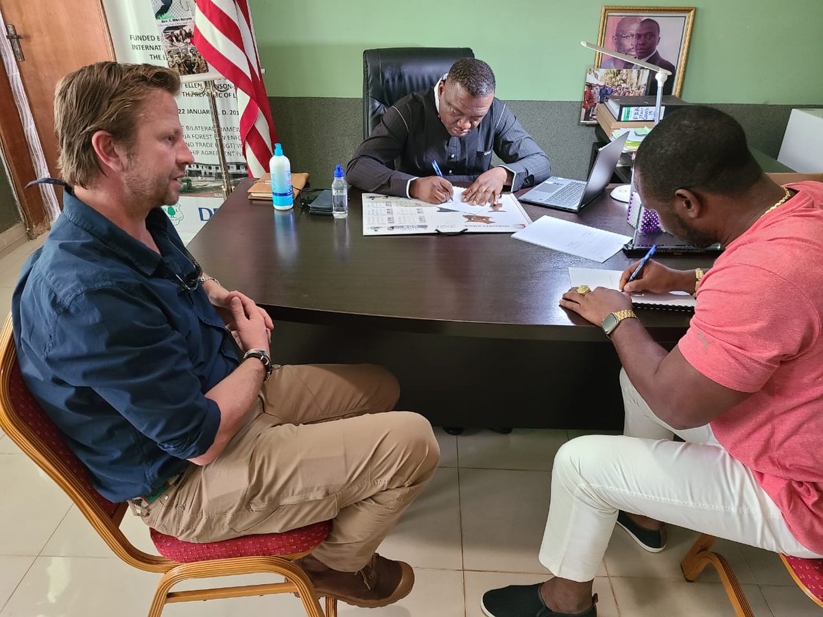 Excited to have inked an MoU with the Forestry Training Institute (FTI) today to boost the skills and experiences of FTI's students through internships, field research, research analysis, workshops, and related activities. 1/2