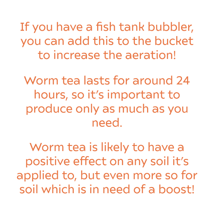 Wormeries's tweet photo. 'Worm Tea' immediately raises an eyebrow, but it's not quite as dubious as it sounds! ☕

By soaking your vermicompost in water you can produce a liquid fertiliser with is more safe to use than leachate. Read along to find out more! 👇

https://t.co/01ssXVR945

#wormtea #wormery https://t.co/JB5qiUWALQ