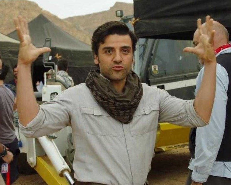 oscar isaac teaches his son his thing is just adorable