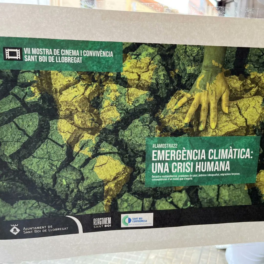 Aquest matí a Cal Ninyo s'ha celebrat la VII Mostra de Cinema i Convivència de Sant Boi de Llobregat amb la participació del nostre alumnat. Aquesta edició ha estat focalitzada en les conseqüències del canvi climàtic. #insjoaquimrubioiors #SantBoi <a href="/AjSantBoi/">Ajuntament Sant Boi</a> <a href="/SBEducadora/">SB Ciutat Educadora</a>