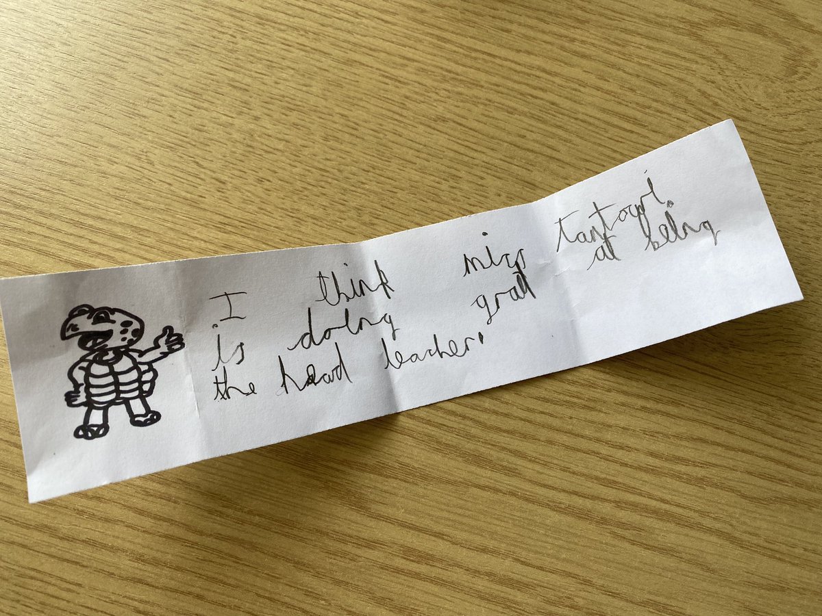 ValewoodPrimary's tweet photo. Our #WellbeingBoxes were shared in assembly. These were made by our Team 6 Friendship Ambassadors and one is now in each class. Mrs Mitchell shared a couple of comments from the Team 2 box…one is about me! 💕☺️ Thank you George! (P.S. Lovely handwriting too!) x https://t.co/n5z1bevC05
