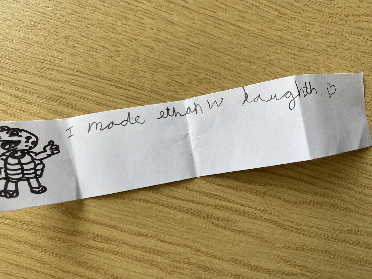 ValewoodPrimary's tweet photo. Our #WellbeingBoxes were shared in assembly. These were made by our Team 6 Friendship Ambassadors and one is now in each class. Mrs Mitchell shared a couple of comments from the Team 2 box…one is about me! 💕☺️ Thank you George! (P.S. Lovely handwriting too!) x https://t.co/n5z1bevC05