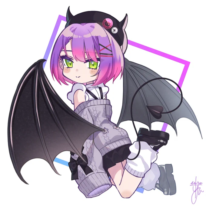 No.014 
#トワ様100枚チャレンジ  
#TOWART 