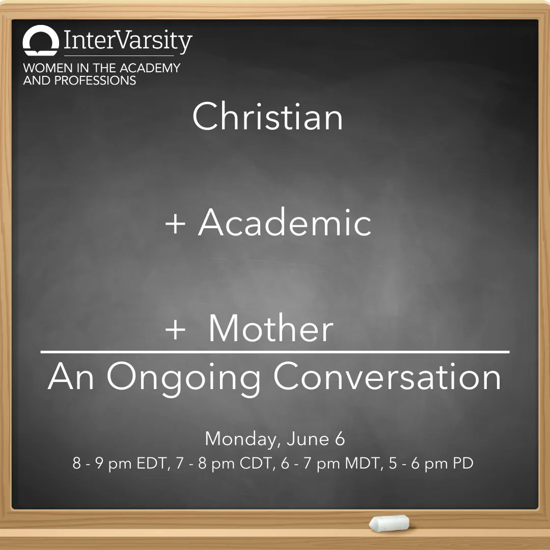 wsap_ivcf's tweet image. For more information and to register, visit buff.ly/3MThp9V.

#academicmoms #motherhood #womeninacademia