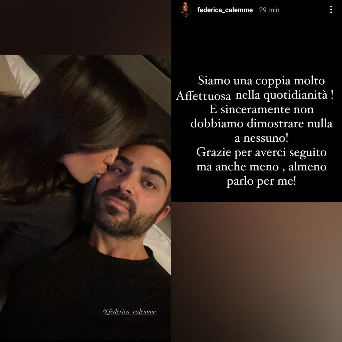 NGiammi's tweet photo. Vi amo dal primo giorno godetevi la vostra storia d'amore come meglio credete sempre dalla vostra parte❤❤ @FedericaCalemme @giammy30685 #gianfede https://t.co/M1JYr4Tz3F