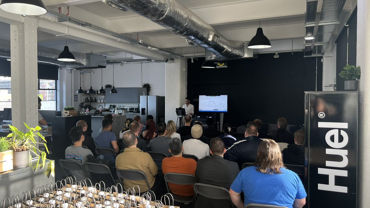 Hosting the in person return of Brum.ai at <a href="/huel/">Huel</a> BHX.