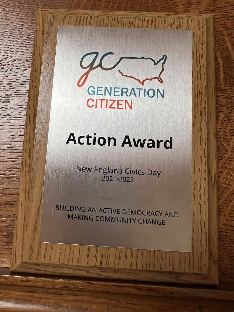 Another amazing #RICivicsDay2022 <a href="/gencitizen/">Generation Citizen</a> so happy to always bring my Ss to show their hard work. Proud they won an award. <a href="/RWMSprov/">RogerWilliamsMiddle</a> <a href="/pvdschools/">Providence Public Schools</a> <a href="/jamesboyd1906/">James E. Boyd Jr.</a> <a href="/chrisgibbons422/">Christina</a> <a href="/MarcelaAstudi14/">M. Astudillo, Ph.D</a>