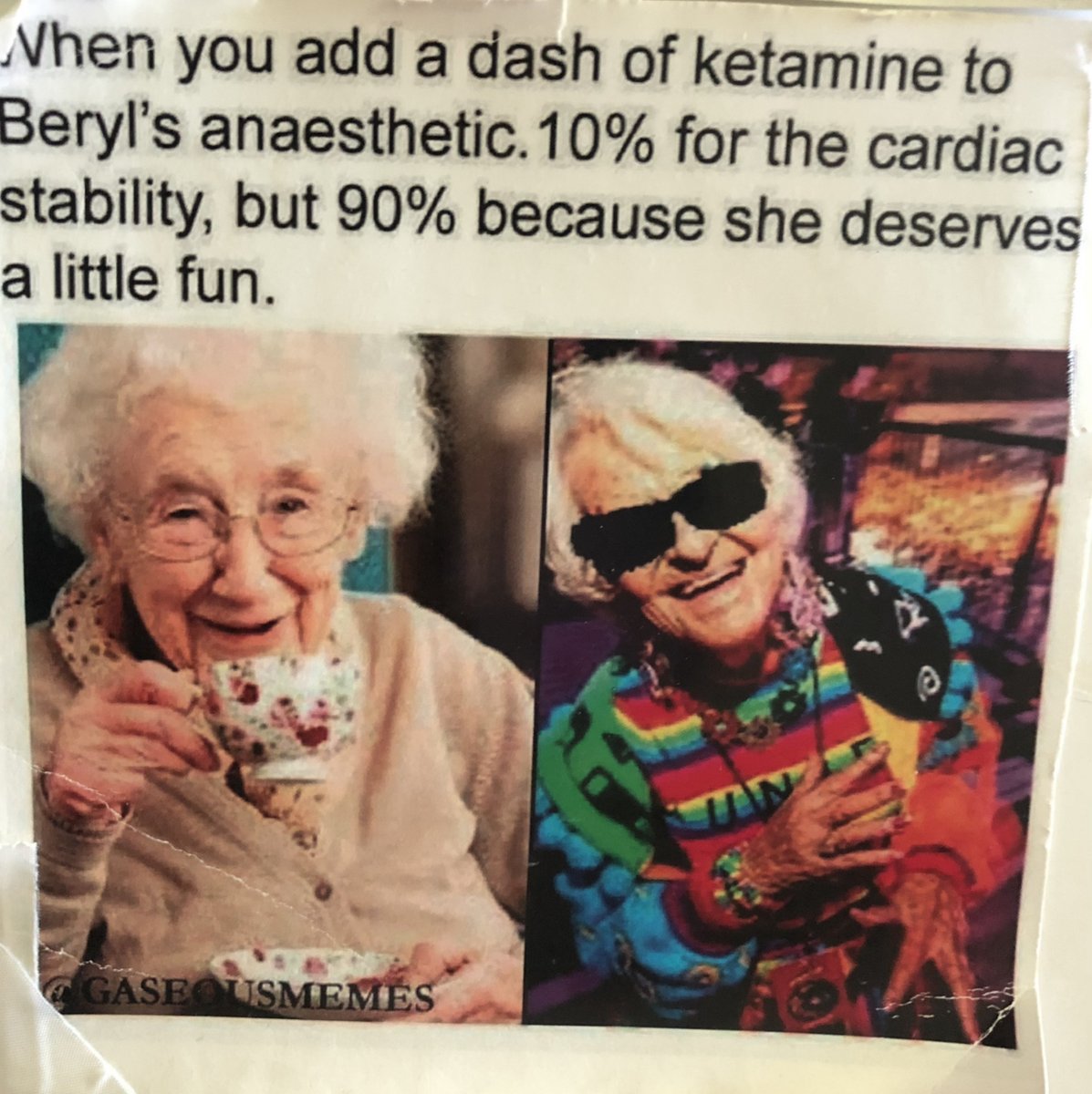 ESAICTraineeN's tweet photo. Happy Friday everyone! 😁
#funny #Friday #AnaesthesiaHumour #AnaesthesiaTrainees https://t.co/w9w3NjpAsO
