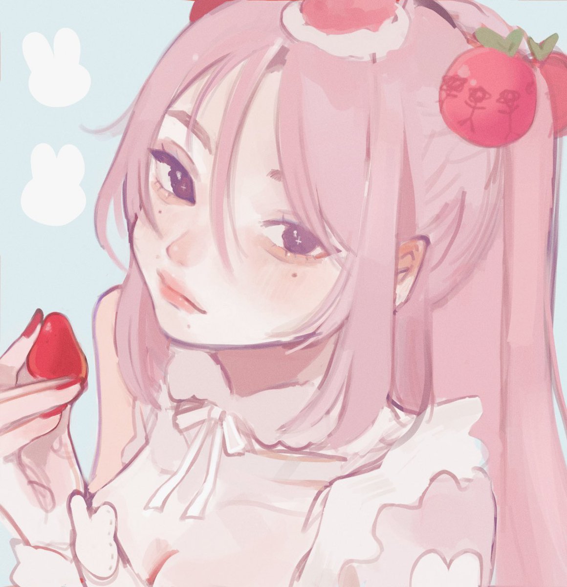 birthday doodle 🍓🎂 
#oc