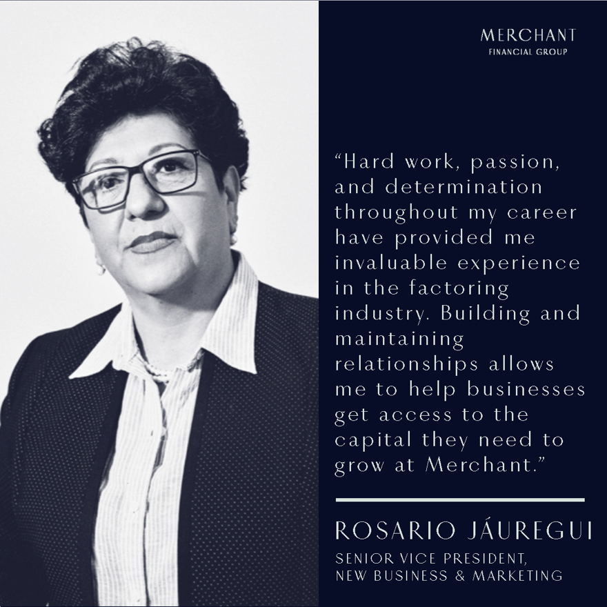 merchantfactors's tweet photo. Senior Vice President, New Business & Marketing, Rosario Jauregui, shares some inspirational words on her experience in the factoring industry.
#MerchantFinancial #FlexibleLender #BusinessGrowth #OurServices #WorkingCapitalSolutions #BusinessQuote #SmartLender #MFG https://t.co/FJeP0LEl93