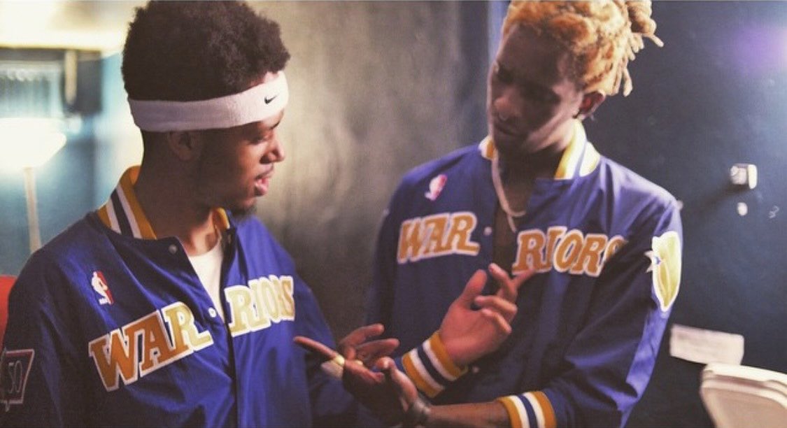MetroBoomin's tweet photo. Free twin nem 💙💛🤞🏾 https://t.co/tmxp0zTSjN