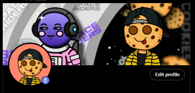 kongonongo's tweet photo. Changing my pfp to my @coolcookies_nft for some time, because I miss it. Sorry #SpaceRidersNFT 😳 https://t.co/pSx93CZlK4