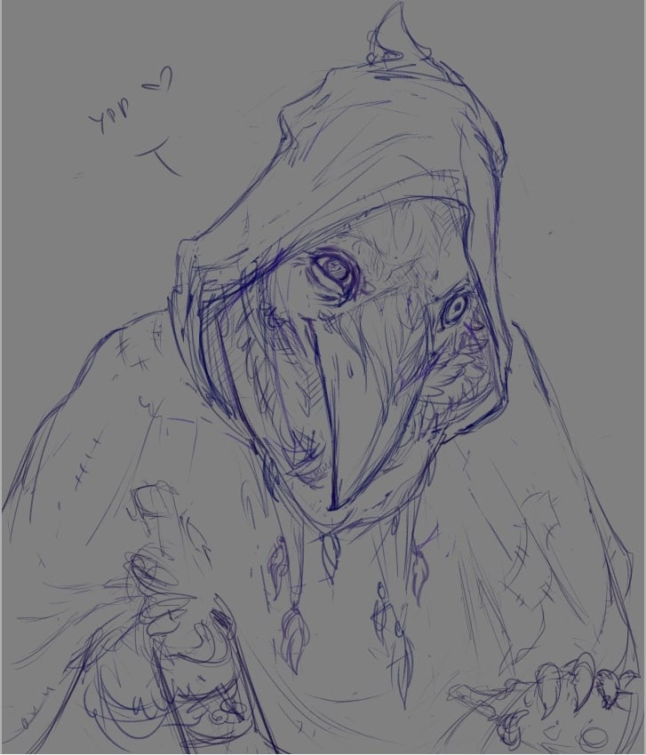 arthemis_art's tweet photo. WIP of a lottery win
#dnd #kenku #ArtistOnTwitter https://t.co/3IwXDmVG0S