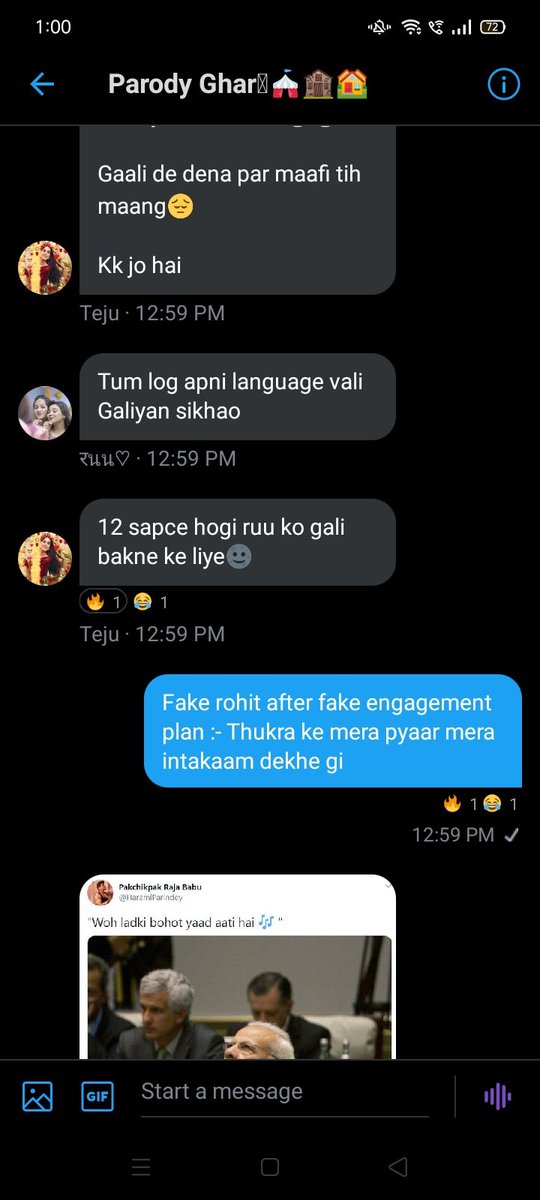BaniMaiHeerUski's tweet photo. #RoRu 🔥🔥 Happy fake engagement-versary to you... Happpppyyyy fake engagement-versary to youuuu Rupal and Fake jiju
@sabtochangikudi https://t.co/Y5toN14EQ7