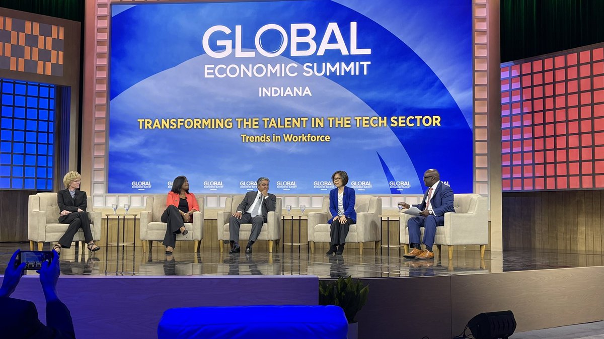 Enjoying this panel w @cordellcarterii @TingGootee of @TechPointInd as well as @Infosys Anurag Varna, Jackey Wright of @Microsoft and @Cummins Sherry Aaholm. #INGlobalSummit