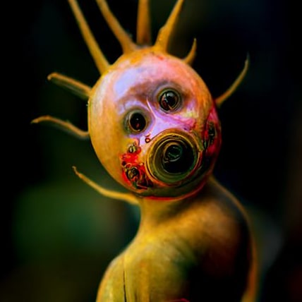 CosmicHorror77's tweet photo. "Stinky-Blinky, Evil Teletubby Clownmare" - made with @NightCafeStudio 

https://t.co/LcuvyCseLq

#aiart #nightcafe #digitalart 
#CosmicallyLiminal #CosmicLiminality https://t.co/DyG9B03AsQ
