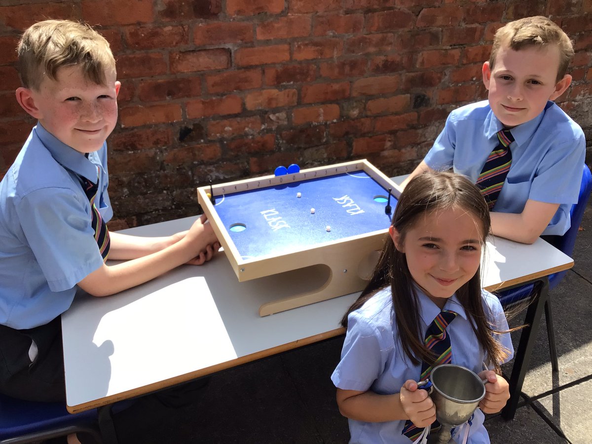 In 4NA, This is Me took part in a class <a href="/KLASKgame/">⚡ KLASK ⚡</a> tournament as part of my Good to be Green 💚 reward afternoon. Sophia was ultimately victorious 🏆with Noah and Tyler, joint runners up! 🥈🥉

<a href="/WhitchurchJun/">Whitchurch CE Junior Academy</a> 
<a href="/whitchurchCEFed/">The Whitchurch Church of England Federation</a>