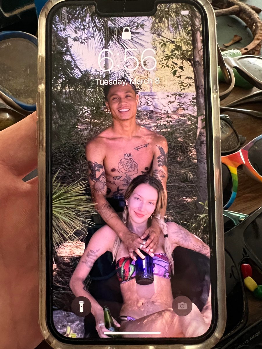 merman_mike's tweet photo. Hey everyone! I could really use your help finding the owner of this iPhone I found, while diving in the American River, under the Rainbow bridge, in Folsom, CA. 
If you recognize either person in the photo or even think you might, please send me a message as soon as possible! https://t.co/3PwoYikN7i